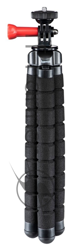 Штатив Hama Flex 2in1 универсальный черный алюминий (145гр.)