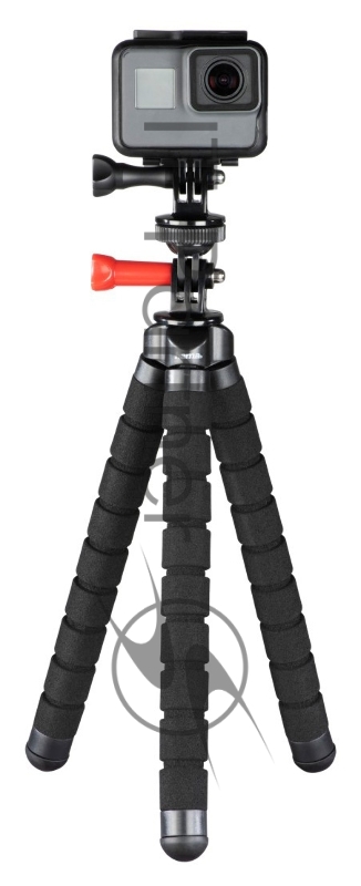 Штатив Hama Flex 2in1 универсальный черный алюминий (145гр.)