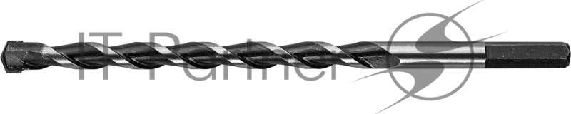 Сверло ЗУБР СУПЕР-6 по бетону ударное, шестигранный хвостовик, 10x200мм