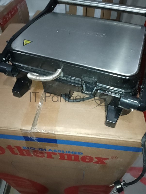 Гриль ZELMER ZPR2000 BLACK/INOX