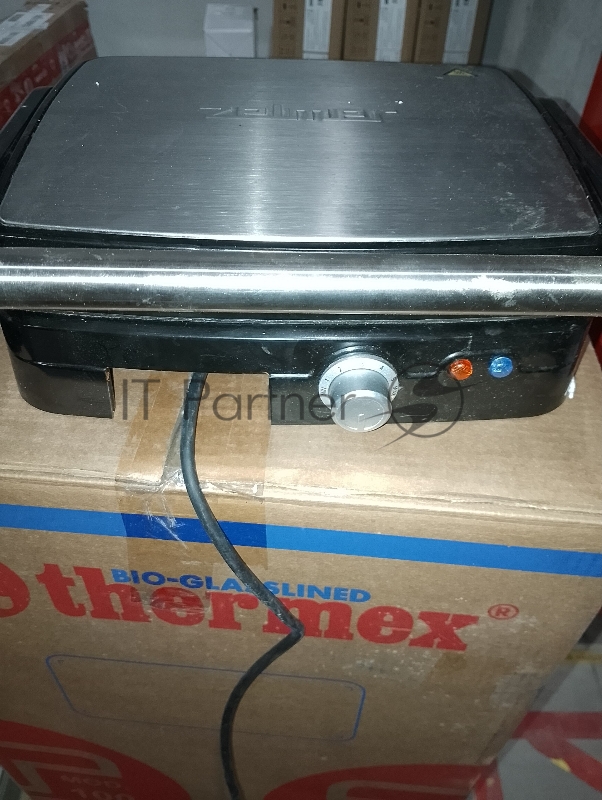 Гриль ZELMER ZPR2000 BLACK/INOX