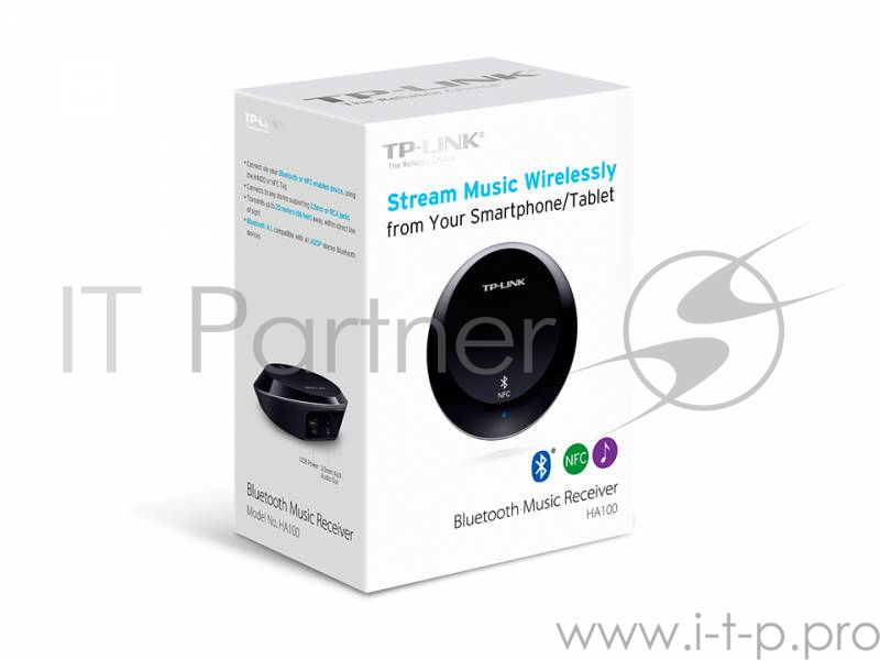 Сетевое оборудование TP-Link HA100 Музыкальный Bluetooth-ресивер
