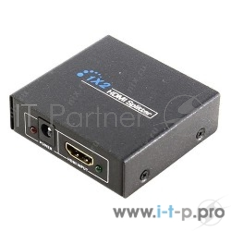 Переходник Espada Видеоадаптер HDMI-разветвитель 1x2, (EDH22), splitter + б.п.