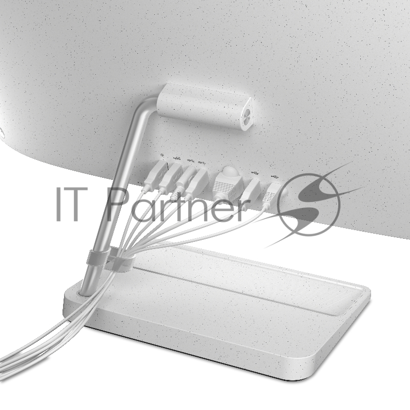 Моноблок Lenovo IdeaCentre AIO 3 27IMB05 27 (1920x1080) / Intel Core i5 10400T(2Ghz)/8192Mb/256SSDGb/D UHD Graphics 630/BT/WiFi/war 1y/9kg/white/DOS + Keyboard, mouse USB