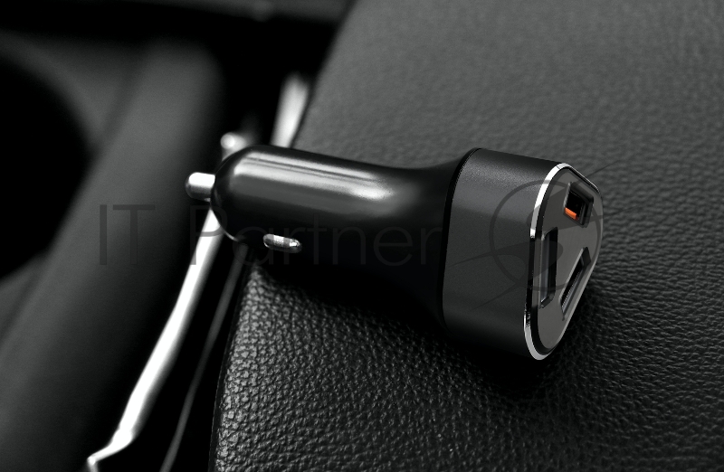 Зарядное устройство АЗУ (ACD-C233-X3B) 23Вт, 3xUSB 1QC+2Smart, 3.6~12В, 3А RTL {120}