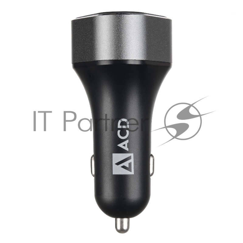 Зарядное устройство АЗУ (ACD-C233-X3B) 23Вт, 3xUSB 1QC+2Smart, 3.6~12В, 3А RTL {120}