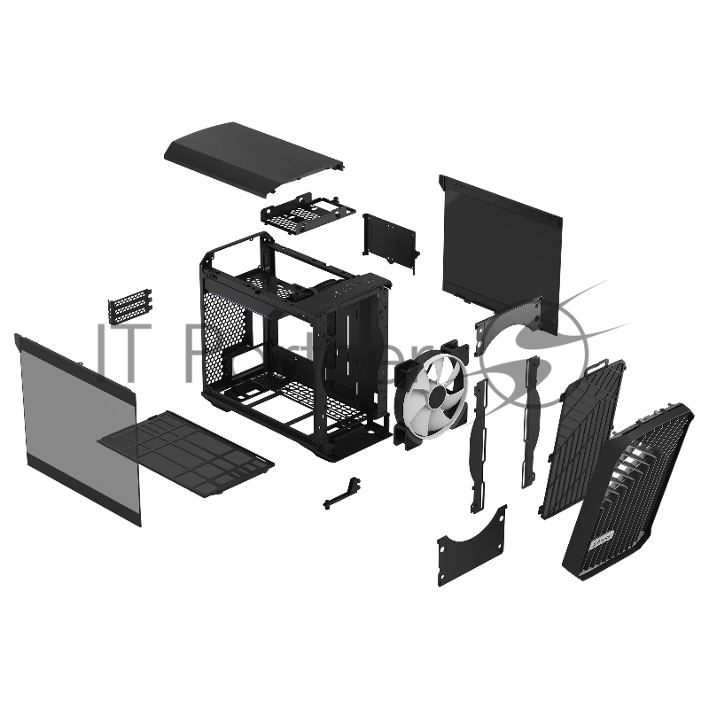 Корпус Fractal Design Torrent Nano RGB Black TG Light Tint / FD-C-TOR1N-02