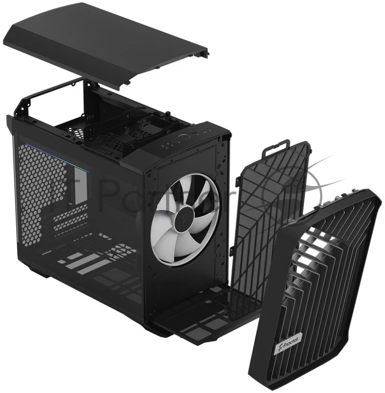 Корпус Fractal Design Torrent Nano RGB Black TG Light Tint / FD-C-TOR1N-02