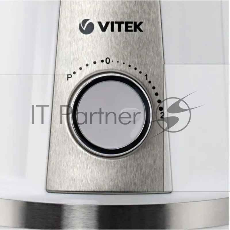 Блендер Vitek VT-8516 (MC) белый/серебро 1. Максимальная мощность 1000 Вт 2. Стеклянный кувшин объемом 1,5 л 3. 2 скоростных режима + режим PULSE