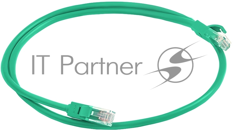 Патч-корд Greenconnect прямой 0.3m UTP кат.6, зеленый, позолоченные контакты, 24 AWG, литой, GCR-LNC605-0.3m, ethernet high speed, RJ45, T568B Greenconnect Патч-корд прямой 0.3m UTP кат.6, зеленый, позолоченные контакты, 24 AWG, литой, GCR-LNC605-0.3