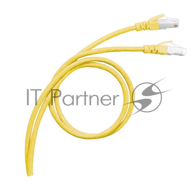 Патч-корд S/FTP 6а PVC 2м желт.