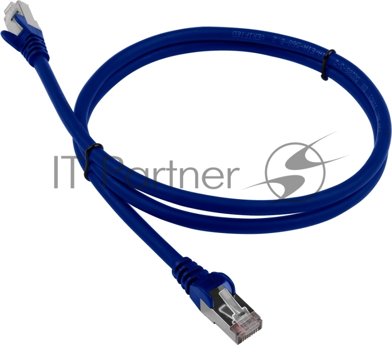 Патч-корд LANMASTER LSZH FTP кат.6, 15 м, синий