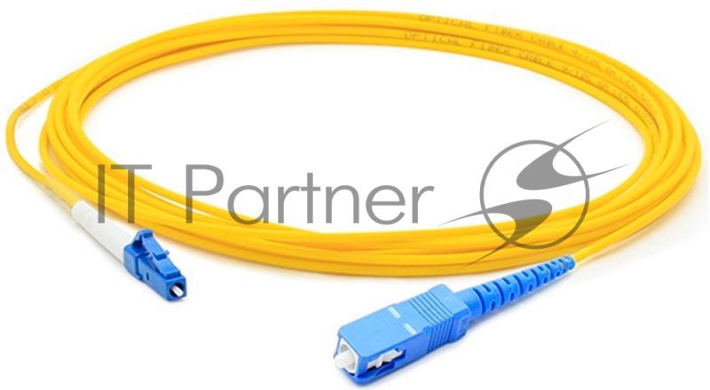 Патч-корд оптический LANMASTER, LSZH, симплексный, LC/UPC-SC/UPC, SM OS2, 3.0 м