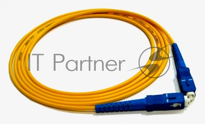 Патч-корд оптический LANMASTER, LSZH, симплексный, SC/UPC-SC/UPC, SM OS2, 3.0 м