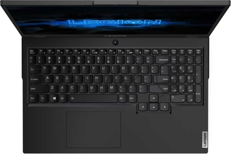 Ноутбук Lenovo Legion 5 15IMH6 Core i5 10500H 16Gb SSD512Gb NVIDIA GeForce RTX 3050 Ti 4Gb 15.6 IPS FHD (1920x1080) Windows 10 Home black WiFi BT Cam