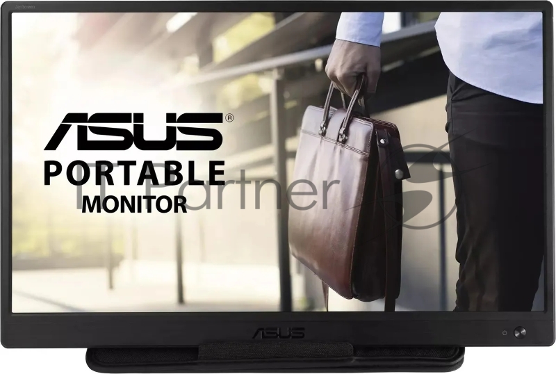 Монитор Asus 15.6 Portable MB165B черный IPS LED 10ms 16:9 M/M матовая 500:1 220cd 90гр/65гр 1366x768 USB Touch