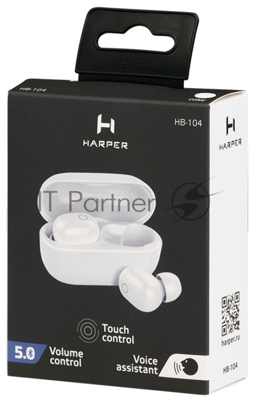 Наушники HARPER HB-104 white