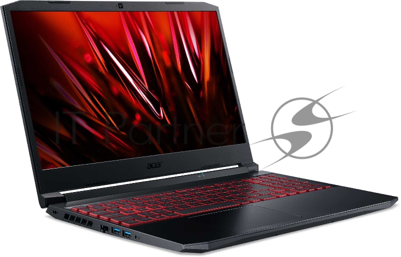 Ноутбук Acer Nitro 5 AN515-57-58MU Core i5 11400H 8Gb SSD512Gb NVIDIA GeForce RTX 3050 Ti 4Gb 15.6 IPS FHD (1920x1080) Eshell black WiFi BT Cam