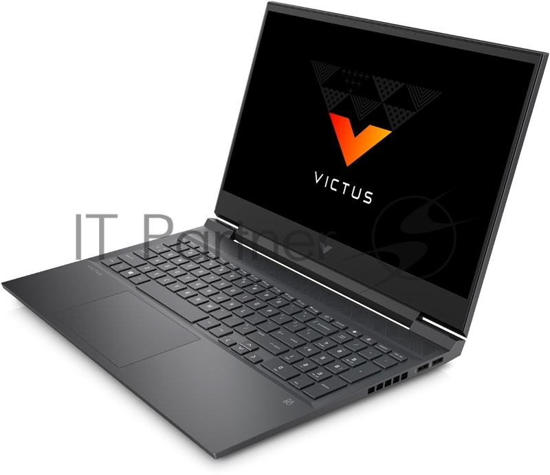 Ноутбук HP VICTUS 16-e0088ur 16.1 FHD, AMD R5-5600H, 16Gb, 512Gb SSD, no ODD, NVidia RTX3050Ti 4Gb, FreeDOS, серебристы