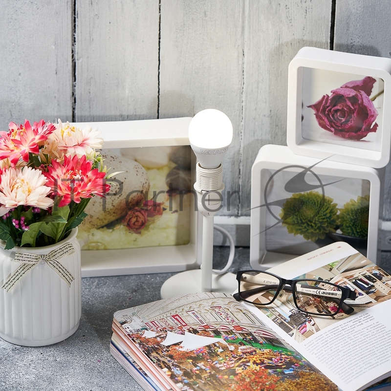 Rexant 604-038 Лампа светодиодная Шарик (GL) 9,5 Вт E14 903 лм 4000 K нейтральный свет