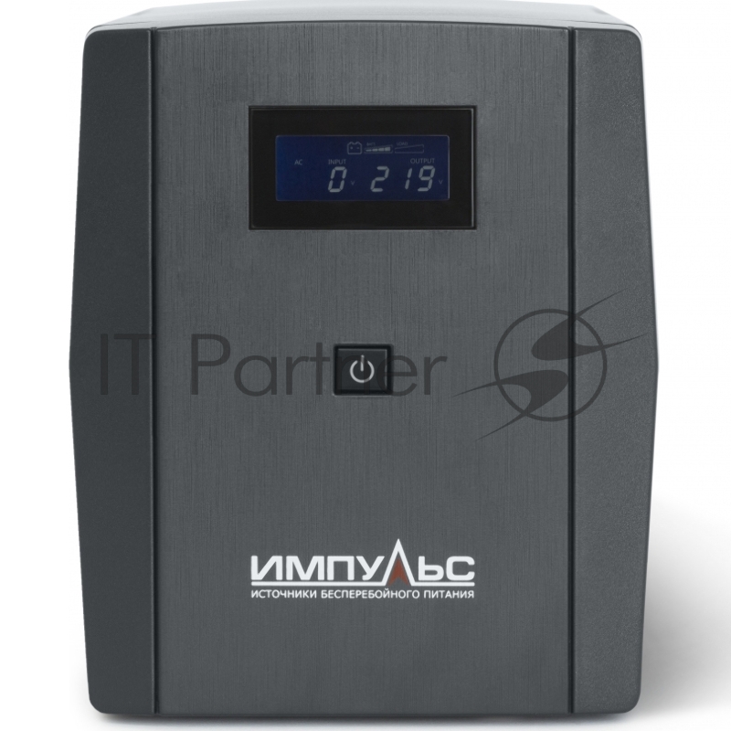 Импульс ИБП ЮНИОР СМАРТ 1500,черный {1500/900 ВА/Вт, LCD, USB, RJ11/RJ45, SCHUKOx4} {JS15223}