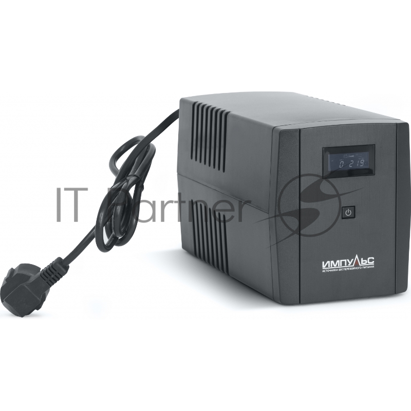 Импульс ИБП ЮНИОР СМАРТ 1500,черный {1500/900 ВА/Вт, LCD, USB, RJ11/RJ45, SCHUKOx4} {JS15223}