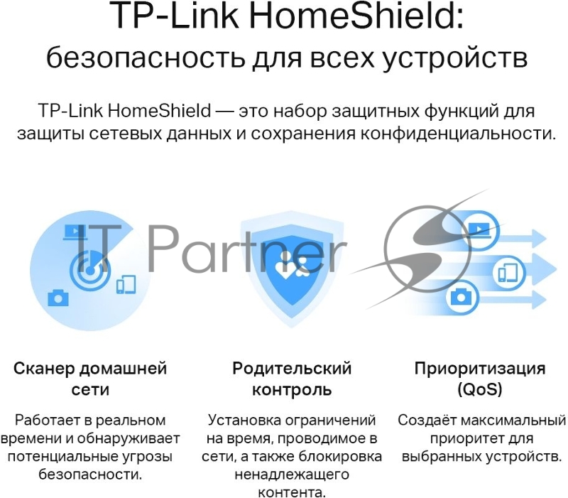 Двухдиапазонный гигабитный Wi-Fi 6 роутер TP-Link Archer AX53 AX3000