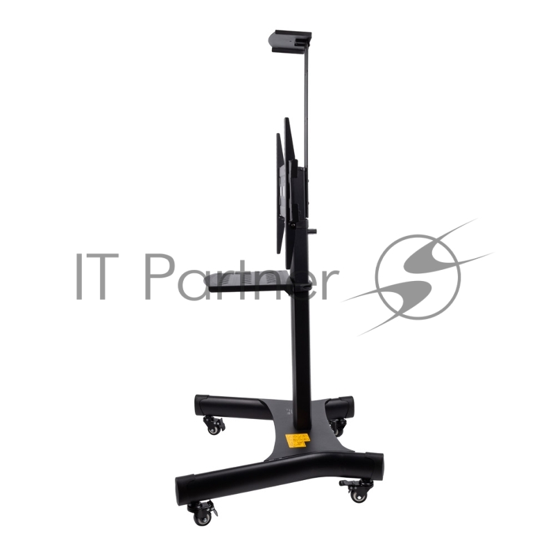 Стойка на колесах Arm media PT-STAND-11 черная для TV/LFD 32-65, полка, max VESA 600x400, высота 930-1530 мм