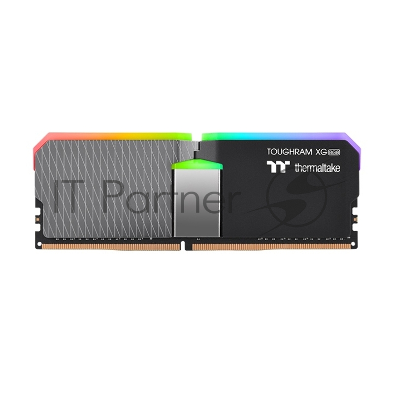 Модуль памяти 16GB Thermaltake DDR4 3600 DIMM TOUGHRAM XG RGB Black Gaming Memory R016D408GX2-3600C18A Non-ECC, CL18, 1.35V, Heat Shield, XMP 2.0, Kit (2x8GB), RTL (523103)
