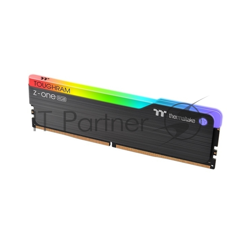 Модуль памяти 16GB Thermaltake DDR4 4400 DIMM TOUGHRAM Z-ONE RGB Black Gaming Memory R019D408GX2-4400C19A Non-ECC, CL19, 1.45V, Heat Shield, XMP 2.0, Kit (2x8GB), RTL (529235)