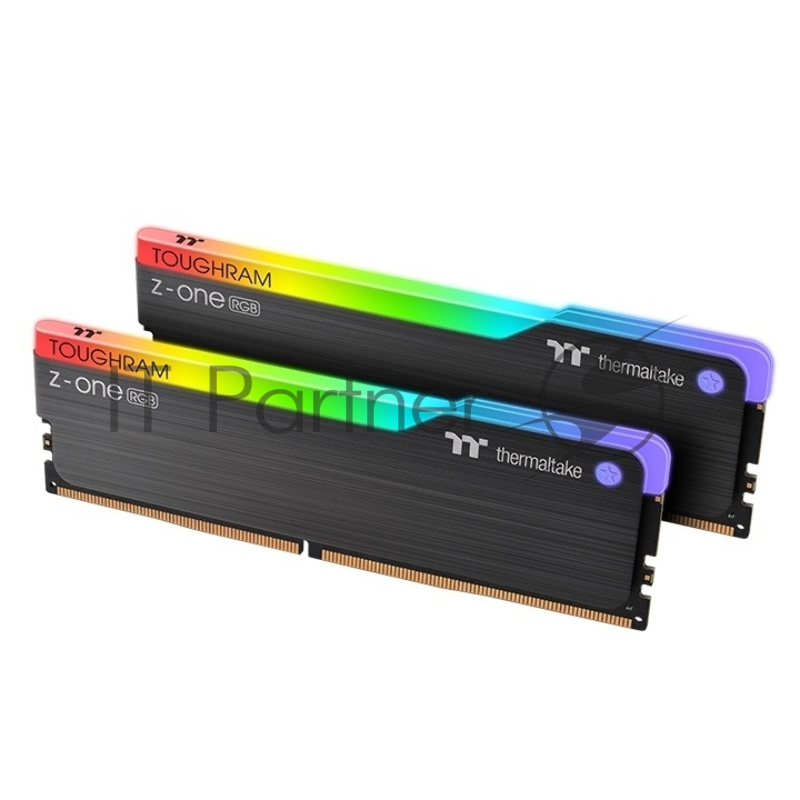 Модуль памяти 16GB Thermaltake DDR4 4600 DIMM TOUGHRAM Z-ONE RGB Black Gaming Memory R019D408GX2-4600C19A Non-ECC, CL19, 1.5V, Heat Shield, XMP 2.0, Kit (2x8GB), RTL (529242)