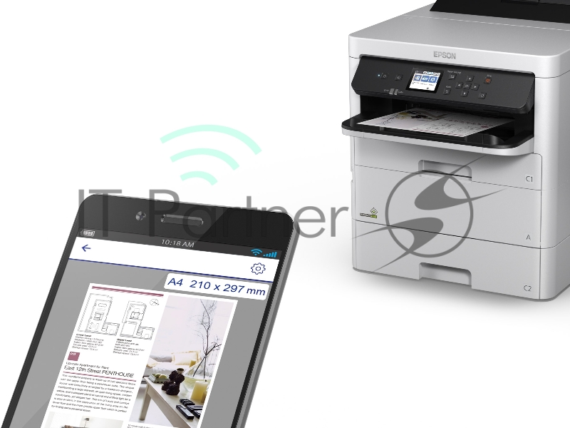 Струйный принтер WorkForce Pro WF-C529RDW + Extra Tray