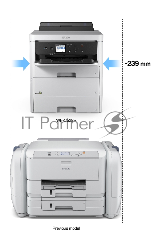Струйный принтер WorkForce Pro WF-C529RDW + Extra Tray