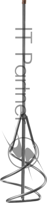 Миксер СИБИН для песчано-гравийных смесей, шестигранный хвостовик, 100х450мм