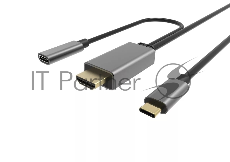 Кабель USB3.1 CM-HDMI 1.8M CU423MCPD-1.8M VCOM