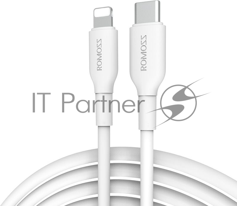 Кабель Romoss CB171 DYDC01054/CB171-63-123 USB Type-C (m)-Lightning (m) 1м белый