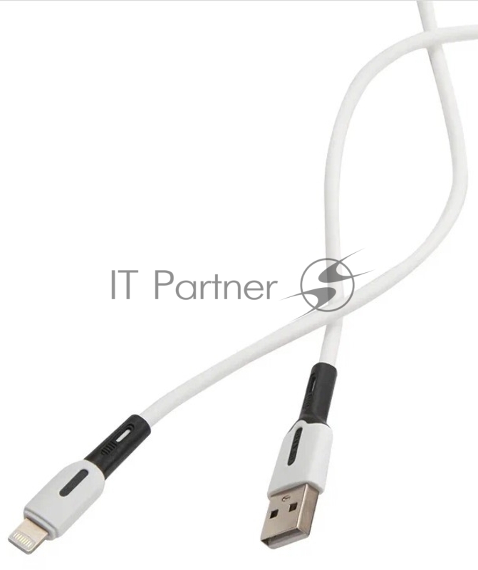 Кабель USAMS-SJ431 УТ000021044 USB Type-C-Lightning (m) 1м белый (упак.:1шт)