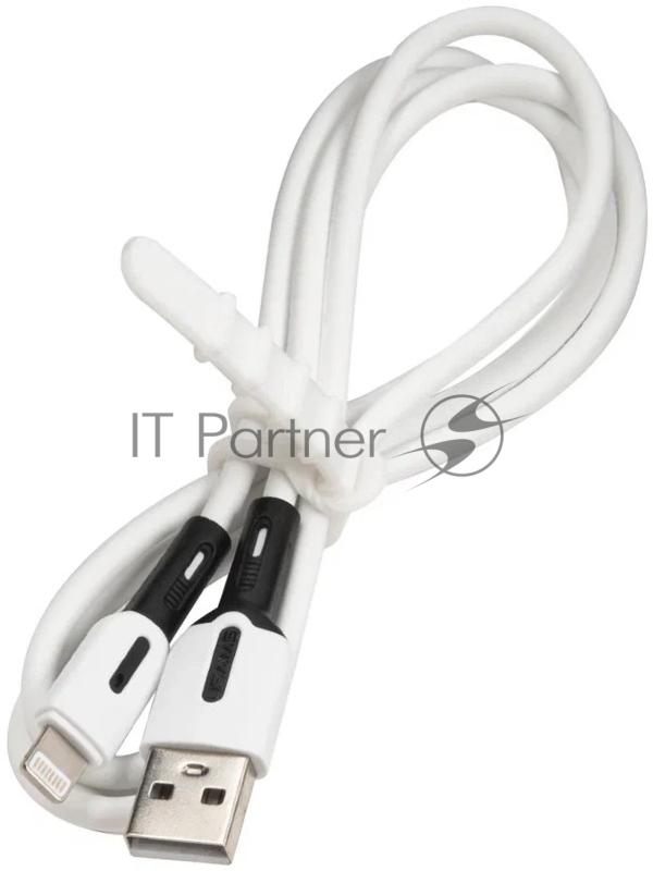 Кабель USAMS-SJ431 УТ000021044 USB Type-C-Lightning (m) 1м белый (упак.:1шт)