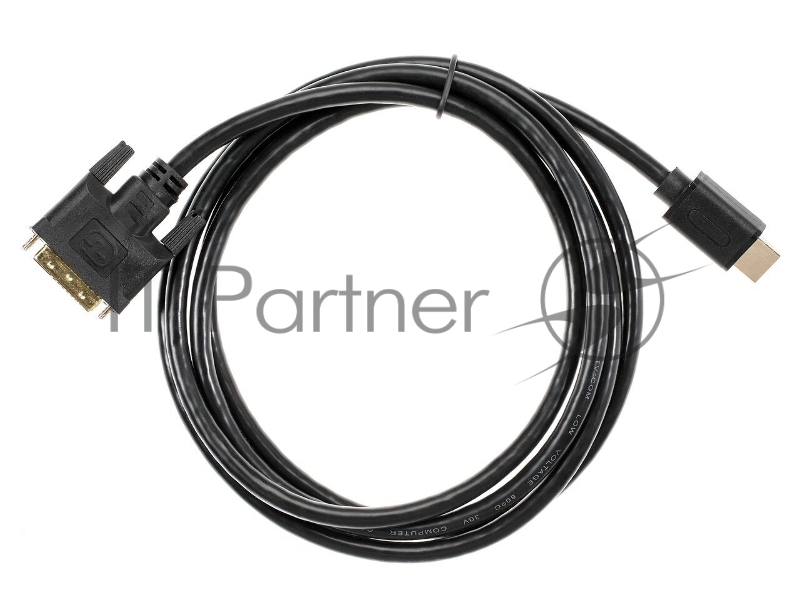 Кабель HDMI to DVI-D (19M -25M) 2м, TV-COM <LCG135E-2M>