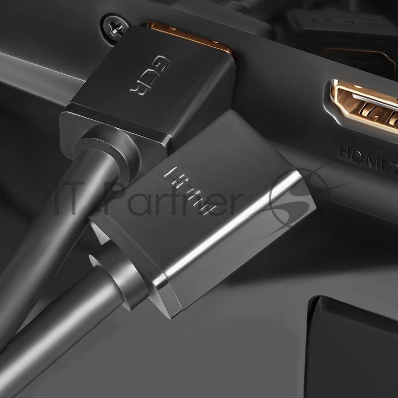 Удлинитель Greenconnect 1.0m v2.0 HDMI-HDMI черный, OD7.3mm, 28/28 AWG, позолоченные контакты, Ethernet 18.0 Гбит/с, 19M / 19F, GCR-HMFR6-BB3S-1m, тройной экран Greenconnect Удлинитель 1.0m v2.0 HDMI-HDMI черный, OD7.3mm, 28/28 AWG, позолоченные конт
