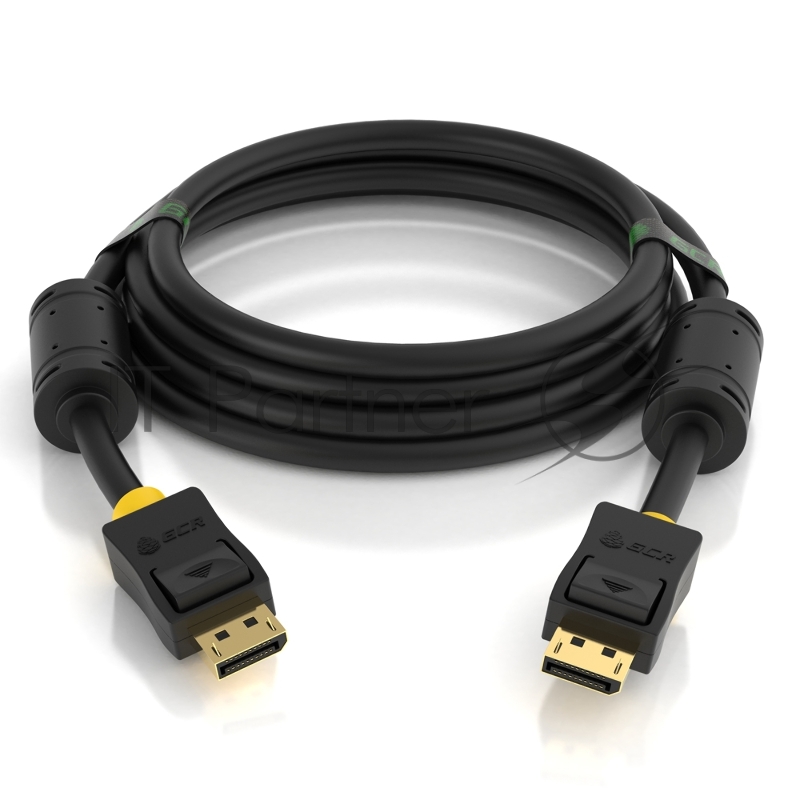 GCR Кабель PROF 2.0m DisplayPort v1.4, 8 K 60Hz, 4 K 165Hz, 20M/20M, черный, ферритовые кольца, 28/28 AWG, GCR-51916 GCR Кабель PROF 2.0m DisplayPort v1.4, 8 K 60Hz, 4 K 165Hz, 20M/20M, черный, ферритовые кольца, 28/28 AWG, GCR-51916