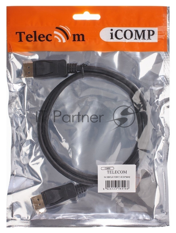 Кабель соединительный DP-DP v1.4, 8K@60Hz, 2m Telecom <CG800-2M>