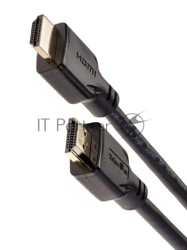 Кабель HDMI 19M/M,ver. 2.1, 8K@60 Hz 3m Telecom <TCG255-3M>
