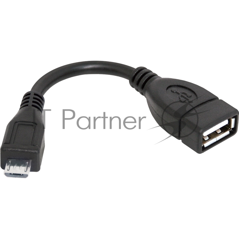 Кабель-переходник Defender microUSB (M) - USB (F) /для подкл. устр. USB Flash, HDD, мыши, и и т.д./ поддерж. режим OTG.