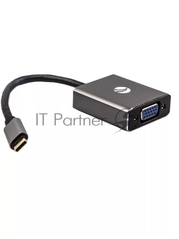Aдаптер USB 3.1 Type-Cm --> VGA(f) 1080@60Hz, Aluminum Shell, VCOM <CU421T>