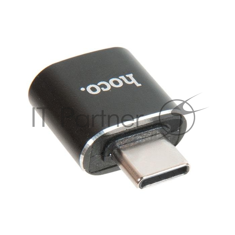 Переходник HOCO UA5 Type-C to USB converter, черный