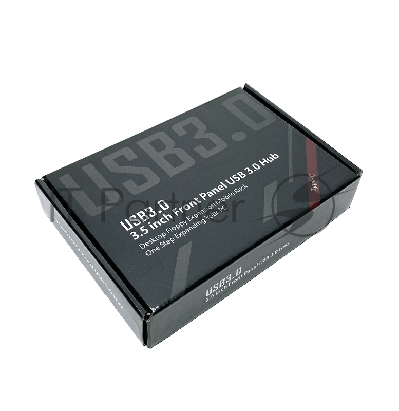 Планка на переднюю панель Espada 2хUSB 3.1 type C и 2хUSB 3.0, EFL5001 (45439) /хаб с внутренних разъемов материнской платы 20PIN/19pin, планка лицевая в отсек FDD 3,5/