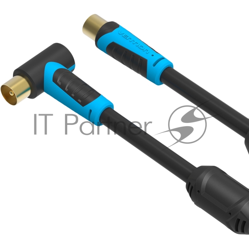 Кабель Vention антенный M/M угол 90 - 1м VAV-A02-B100