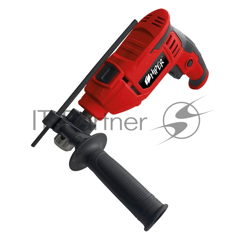 Дрель ударная HIPER 680Вт 0 -3000об/мин, 13мм, коробка