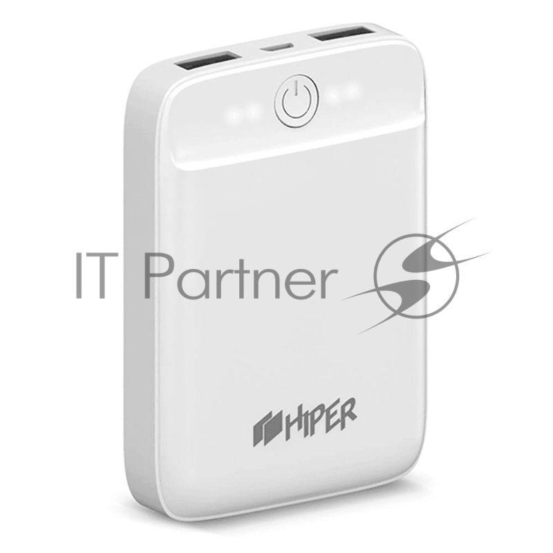 Аккумулятор HIPER Внешний аккумулятор HIPER SL6000 Li-Pol 6000 mAh 2.1A+2.1A 2xUSB белый